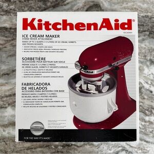 KitchenAid NIB Ice Cream Maker Attachment